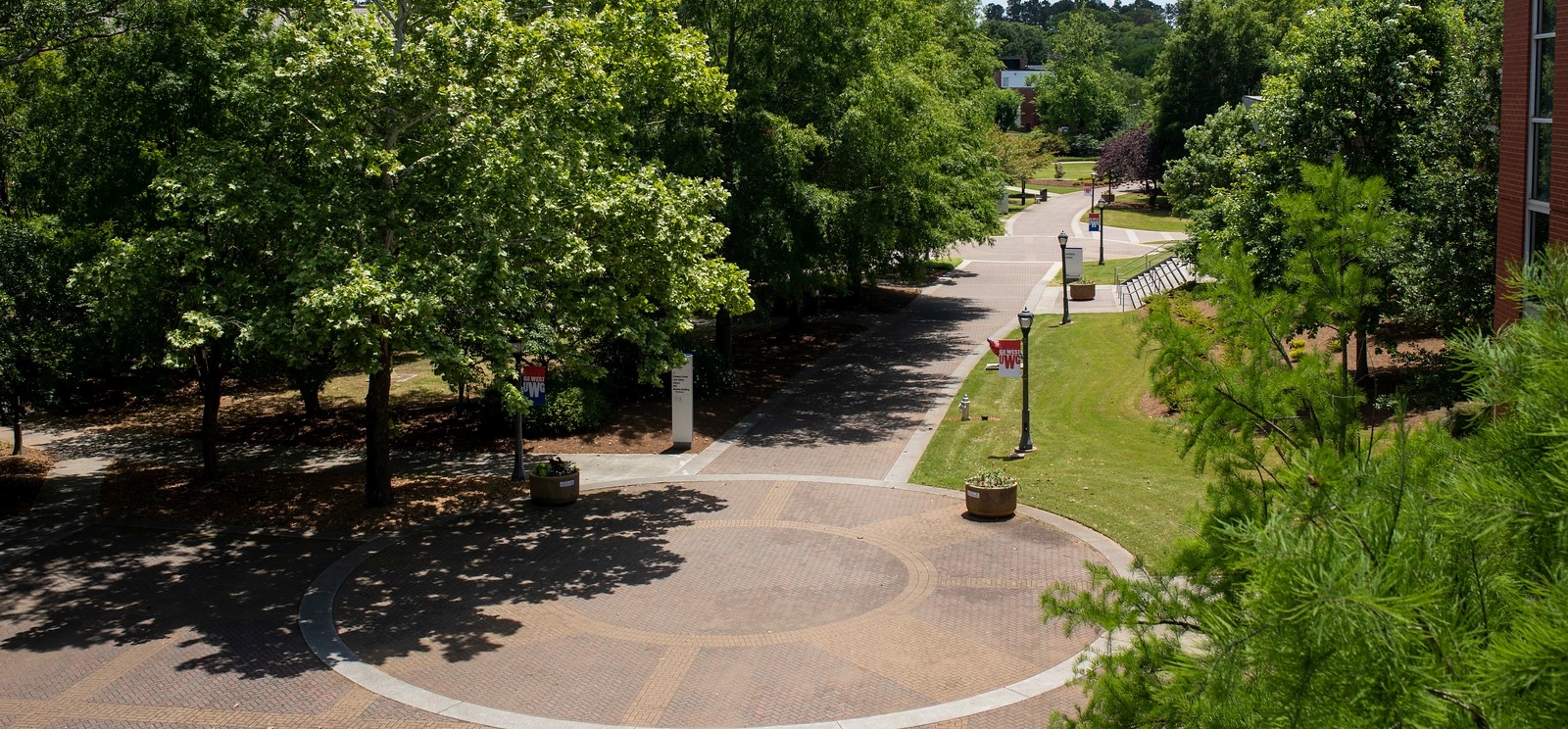 Picture of campus in Spring