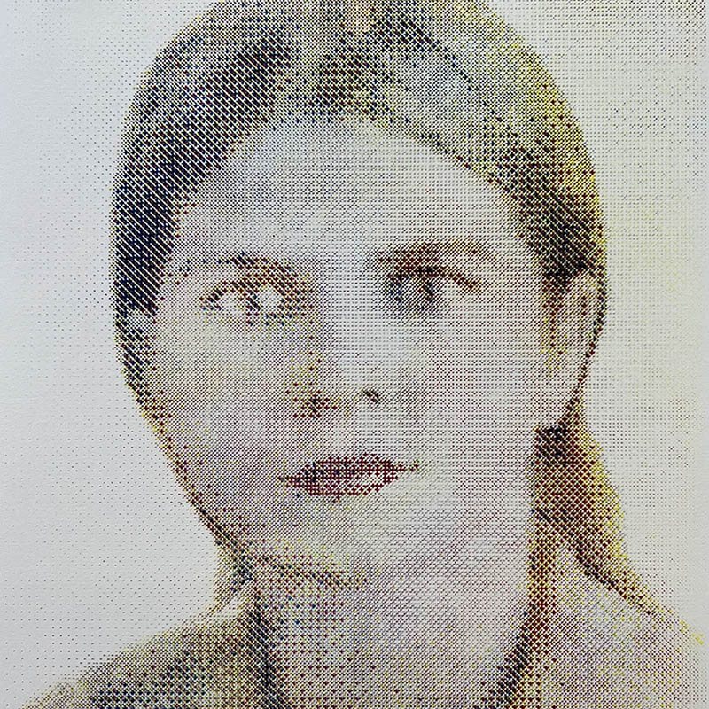 print of female portrait