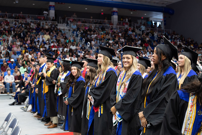 graduation picture of special education students
