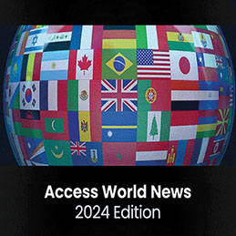 Access world news database