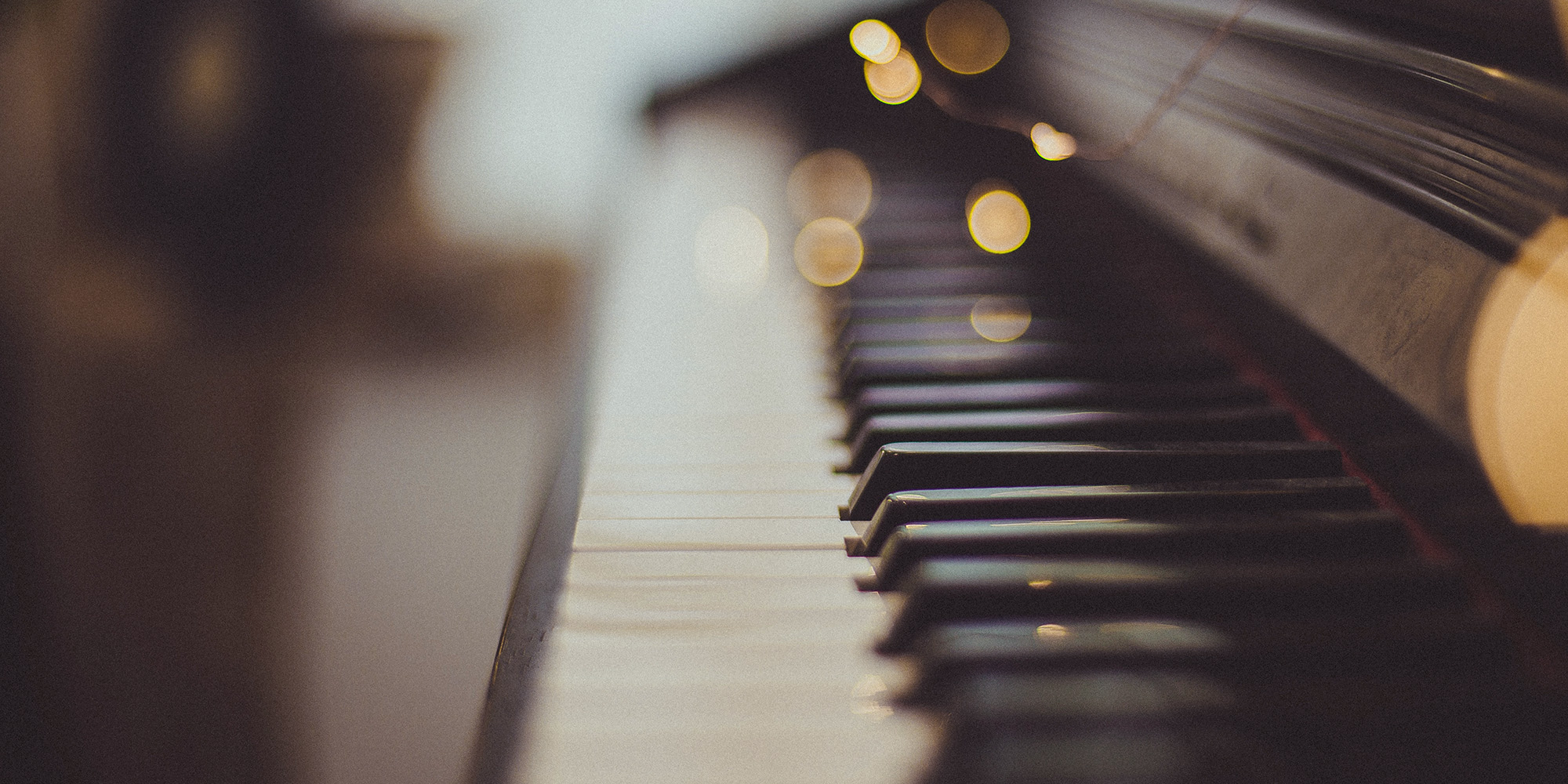 piano keys abstract