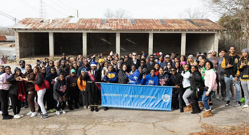 UWG community members celebrate MLK Day