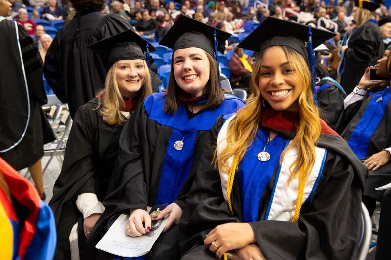 UWG graduates at Fall 2024 commencement