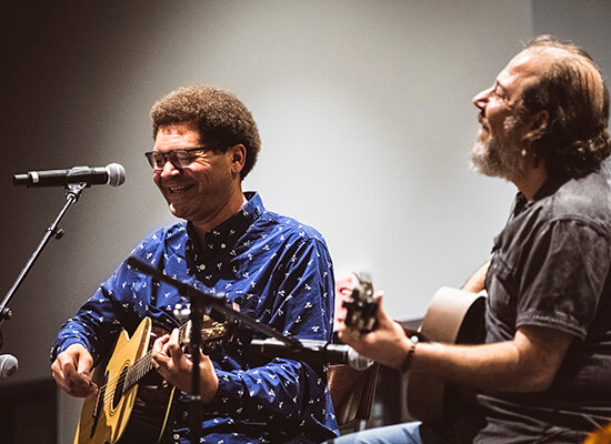 Musicians performing at UWG