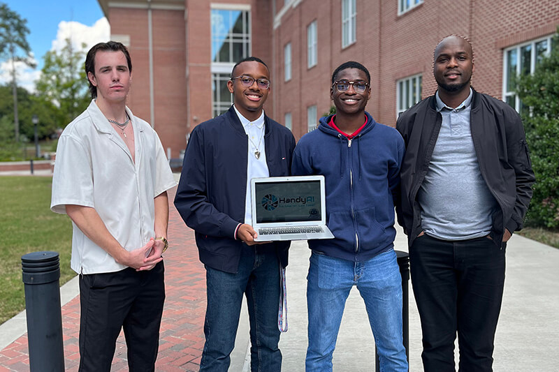 UWG Innovation Day's 2nd place winners