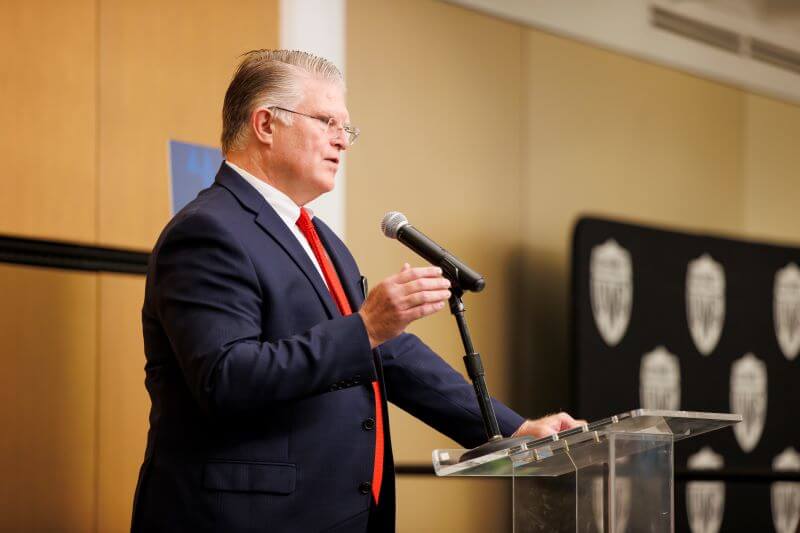 Clint Samples, UWG interim dean of the College of Humanities, Arts and Social Sciences