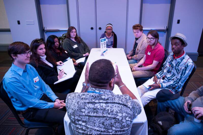 UWG students at Media Day