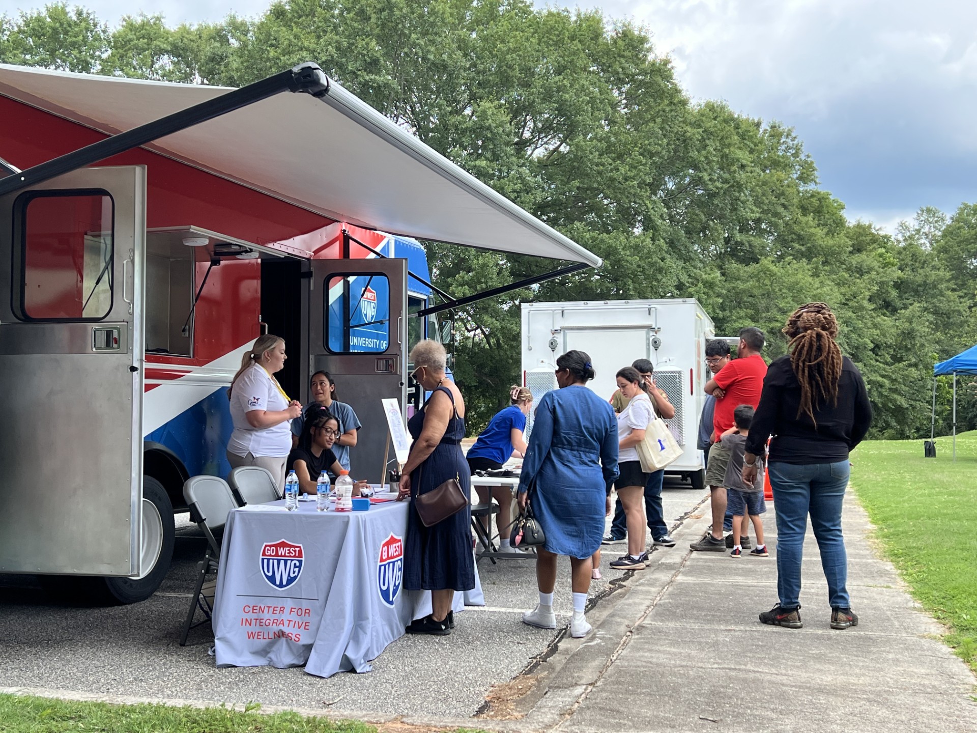 Mobile Unit at Coweta County Health Fair